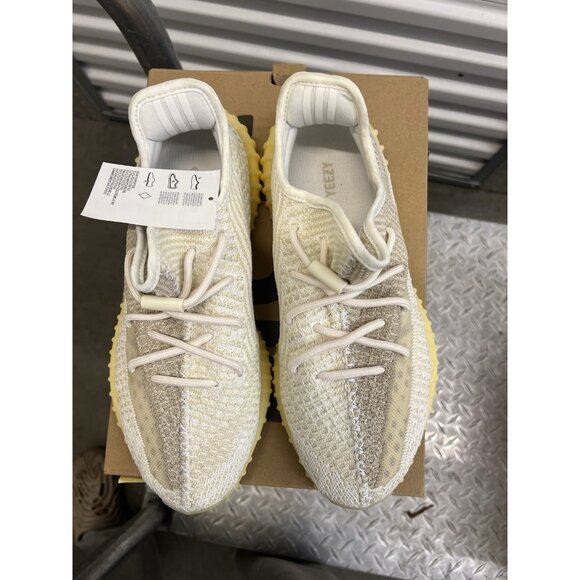 Adidas Yeezy Boost 350 V2 Natural FZ5246 Size US M 9.5 Brand New in Box - Picture 3 of 8